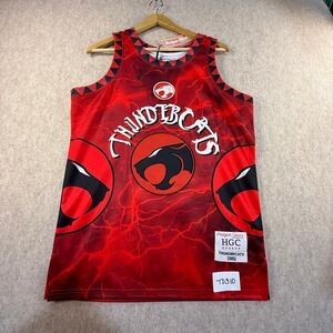 Headgear Classics Thundercats 1985 Basketball Jersey Red Mens Small New